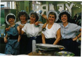 Staff at Corah's factory