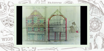 Building plan of 70-72 Eldon Street, 1908 (ref 2356)