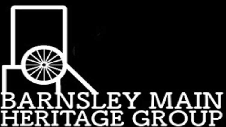 Barnsley Main Heritage Group black and white logo
