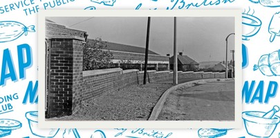 South Yorkshire District Co-operative Laundry on Rotherham Road, 1961