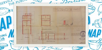 Cundy Cross branch building plan, 1927